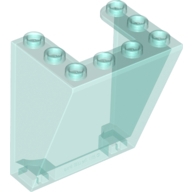 Lego doprava ostatní čelní sklo 3x4x4, průhledná světle modrá (6247801, 6009015)